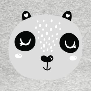 cute animal friendly panda T-Shirt